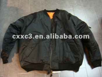 Nylon MA1 Flight Jacket, Pilot Jacket