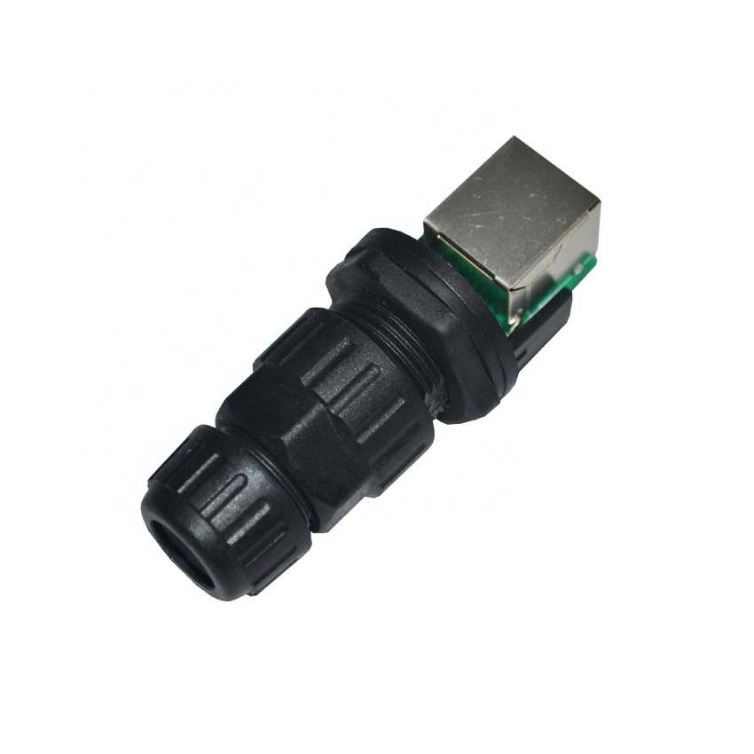 M20 M22 M25 8 Pin Female RJ45 Socket connector