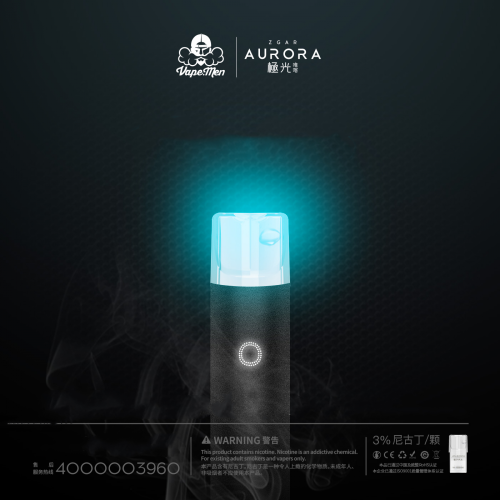 Aurora Disposable Pods vapes diverses saveurs e-cigarette