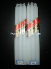 paraffin wax white candles / bougies / candels