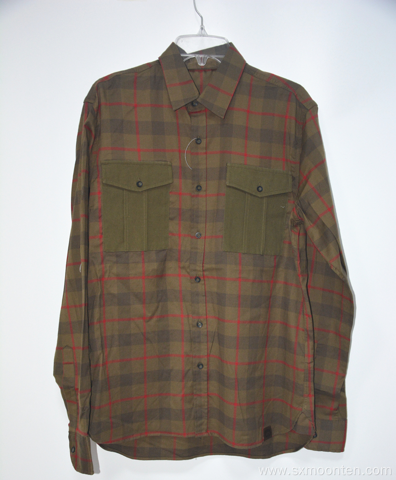 High Quality Cotton Soft Plaid Flannel Shirts