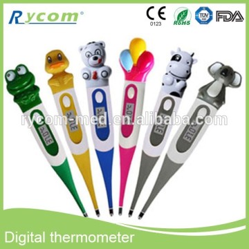 2017 new flexible cartoon head digital thermometer DT011