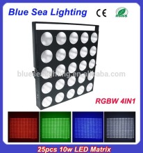 2015 hotsale 25PCS 10W LED Matrix Block Blinder