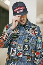 Customized Embroidered Patches on coat