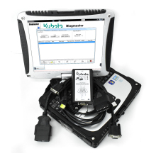 KUBOTA DIAGNOSTIC KIT WITH PYTHON INTERFACE AND CF-19 LAPTOP FULL SET
