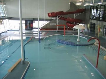 Indoor Swimming Pool Water Slide , Custom Small Spiral Water Slide