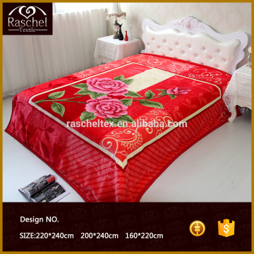 manufactory for printed 1 & 2 ply super soft blanket polyester blanket factory