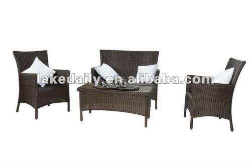 all weather wicker chair and coffee table