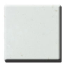 Glacier White Gloss ( 1500grit Without Wax ) Polyester Solid Surface Dining Table Tiles