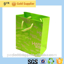 disposable customized packaging gift paper bags