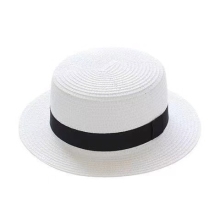 Professional Fishing and Travel Hat: High-End Flat Top Panama Straw Hat