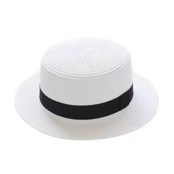 Professional Fishing and Travel Hat: High-End Flat Top Panama Straw Hat
