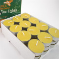 Cera de abelha tealight velas velas de natureza pura de 100%