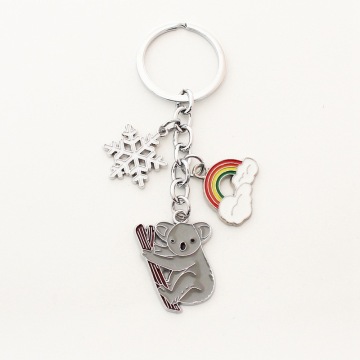Cheap Wholesale Custom Australian Koala Souvenir Keychain