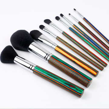 Custom LOGO Spezial Holz Foundation Make-up Pinsel Set