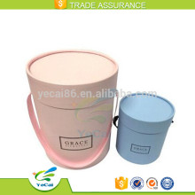 Biodegradable paper box manufacturer round box packaging flowers packaging box