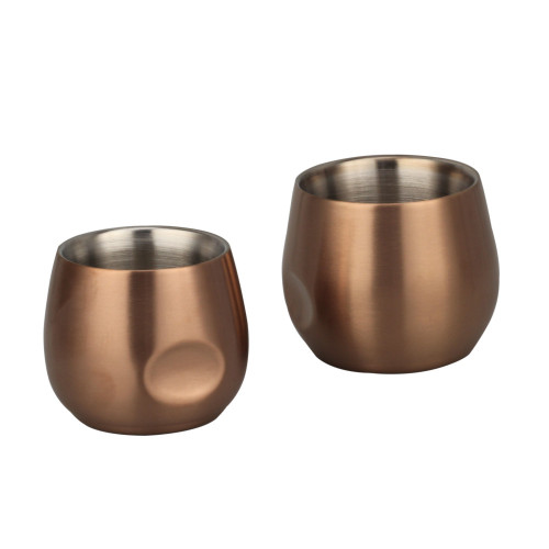 Stainless Steel Espresso Cups