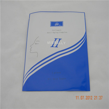 Heat sealing custom logo plastic mask packaging bag