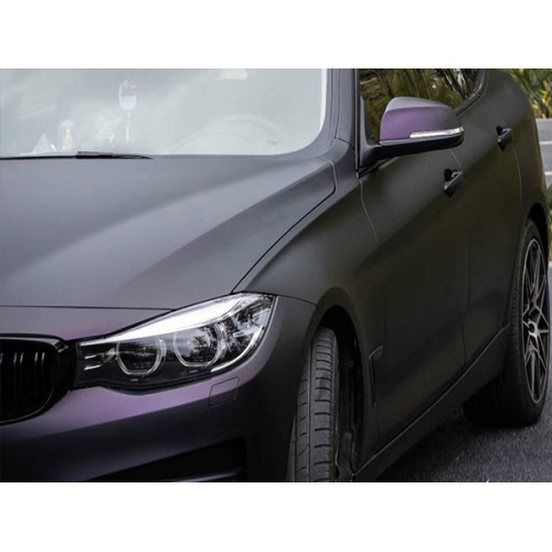 Matte Simbi Yemafashama Purple Car Vinyl Kuputira