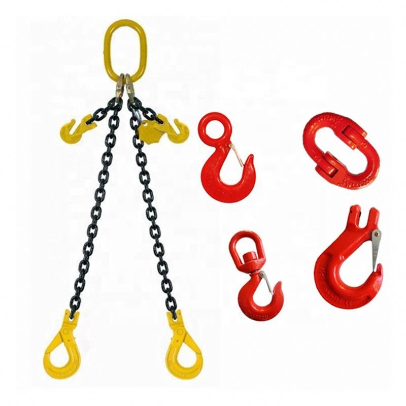 G43-G70 G80 G100 Alloy Steel/Carbon Steel Clevis Hook Series Used for Cargo Lashing Chain