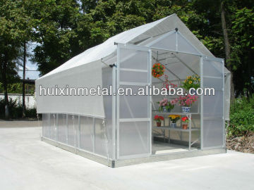 Super Gorgeous 6mm Polycarbonate Metal Garden Decorative Greenhouse for Sale