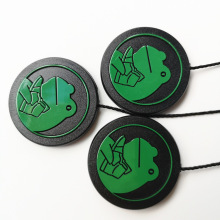 Custom Shoes Green Verified Authentic Tags Security Clear Plastic Hang Tags