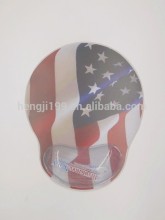 Liquid Wrist Rest Mouse Pad,Custom printable computer mouse pad,Mini style mouse pad with wrist rest