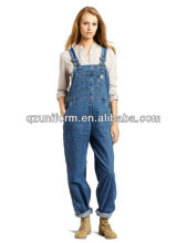 NEW! unisex 100%cotton denim bib working overall workwear