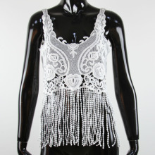 Hot selling latest fashion blouse design & lace blouse white & model blouse with lace