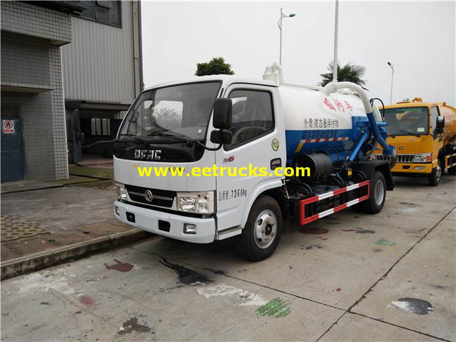 5cbm Sewage Suction Trucks