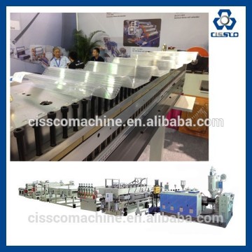 PC Plastic Hollow Sheet Production Line/Polycarbonate Corrugated Sheet Machine                        
                                                Quality Choice