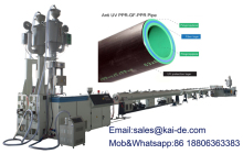 ppr fiberglass ppr pipe machine with anti UV layer pipe making machine