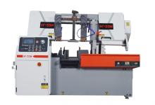 Horizontal CNC metal band sawing machine