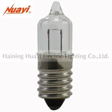 Automotive halogen bulb, auto side light bulb T9 E10, Auto interior lighting lamp