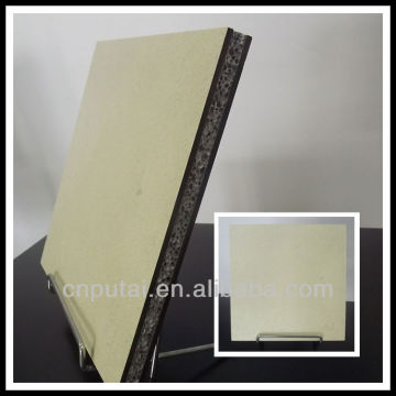 Aluminum foam composite tile