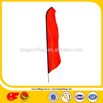 polyester promotional advertising feather flags