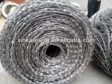 Power coated Razor wire (ISO9001)