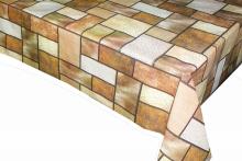 Pvc Printed fitted table covers Linen Table Napkins