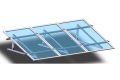 Soportes de paneles solares de aluminio para techo de suelo y pland