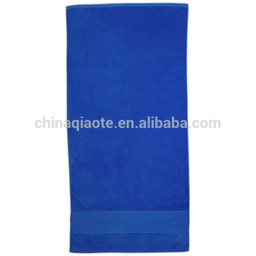 bright colored cotton bath towel with average size