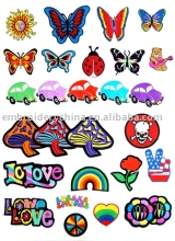 series of animal &amp; flower embroidery patch