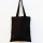 Custom black canvas tote bags