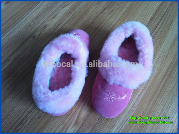 design fashional sheepskin slippers women style