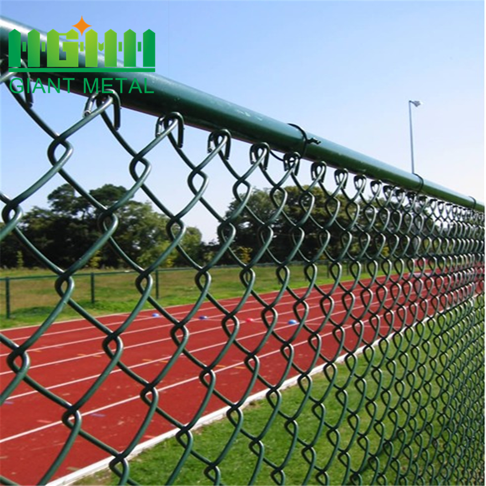 Cyclone Wire Sizes Dark Green Chain Link Fencing