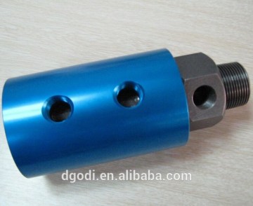 aluminum threaded nozzle joint, high pressure steam rotary joint