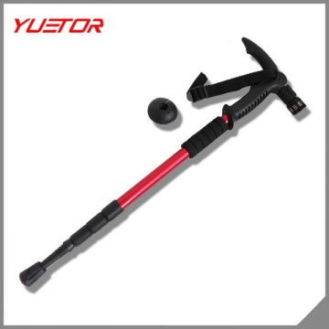 Foldable Trekking Pole Aluminum 7075 Alpenstock Adjustable Walking Stick for Hiking