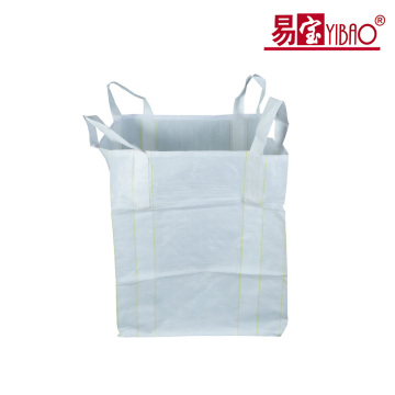 Large opening flat bottomed container bag