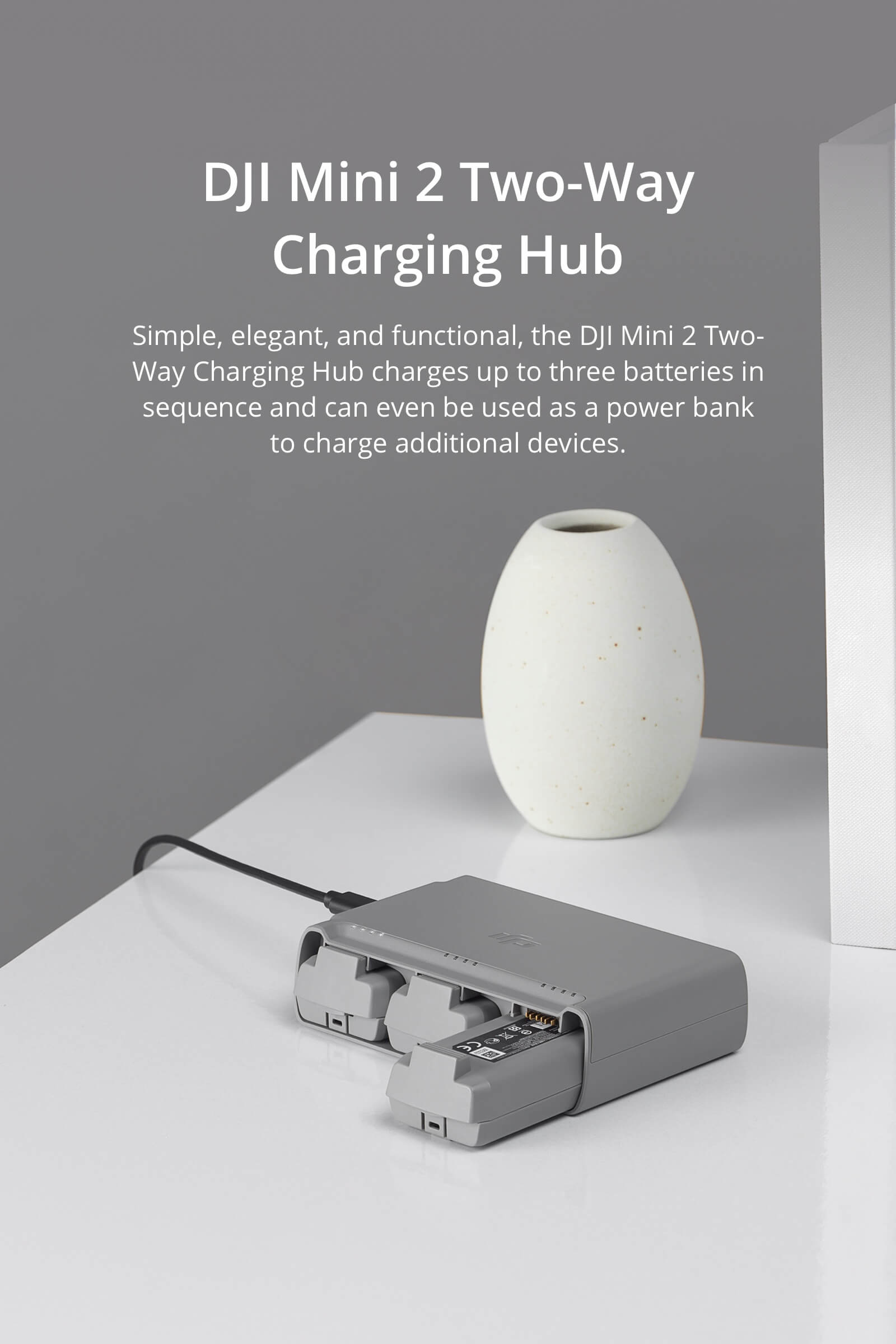 Original Mini 2 Two-Way Charging Hub Battery Charging Hub for DJI Mavic Mini 2 Drone Accessories