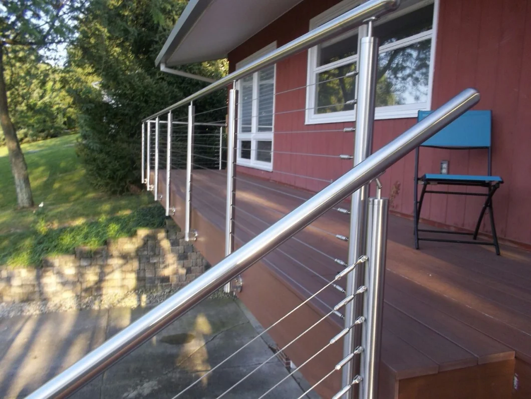 Unikim DIY Cable Wire Railing Systems Hardwares for Deck Stair Railing