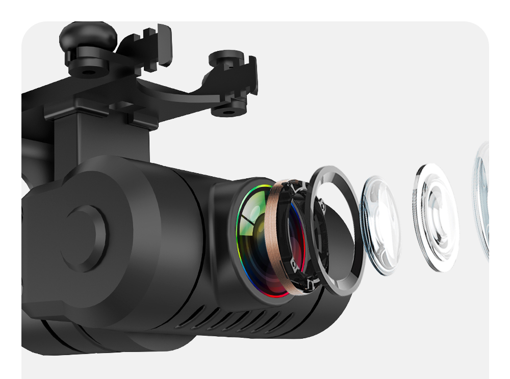 2021 New KF102 Drone 6k HD Camera 2-Axis Gimbal Professional Anti-Shake Aerial Photography 1.2km